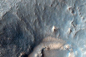 Pit in Mid-Latitude Deposit