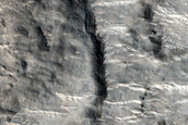 Valley in Tyrrhena Terra