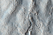 Dipping Layers near Reull Vallis