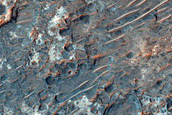 Floor of Crater in Hesperia Planum