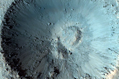 Monitor Slopes of Small Crater
