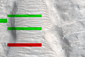 Inverted Channel in Valley in Tyrrhena Terra