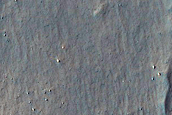 Lobate Debris Apron in Nereidum Montes