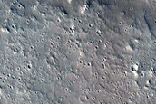Infrared Dark Area on Flank of Olympus Mons