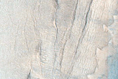 Gullies in Promethei Terra Crater