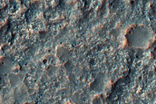 Patchy Outcrop of Light-Toned Materials