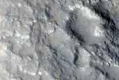 Sinuous Ridges in Memnonia Sulci