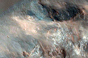 Dikes in Coprates Chasma