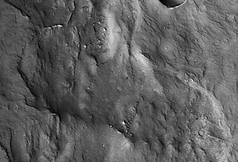 Delta-Like Structure on Western Margin of Antoniadi Crater