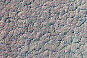 Layers along Ridge in South Polar Region