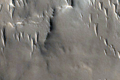 Layers in Crater Ejecta East of Scamander Vallis