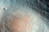 Pitted Cone in Coprates Chasma