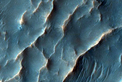 Sinuous Ridges and Possible Layers