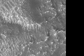 Possible Bajada in Southwest Sharonov Crater
