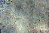 Layered Deposits near Melas Chasma