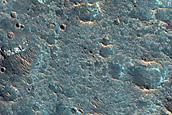 Channel in Crater Wall