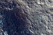 Possible Fan in Crater in Acheron Fossae