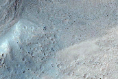 Monitor Slope Features in Tivat Crater