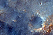 Crater in Terra Sabaea
