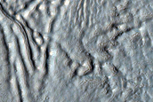 Small Impact Crater Northwest of Hellas Region