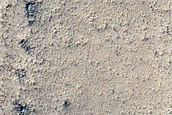 Spider Terrain Not on South Polar Layered Deposits