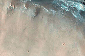 Western Arabia Crater Secondary Craters