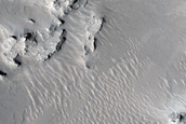 Degraded Crater in Meridiani Planum