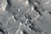 Scarp Fronted Deposit in South Gunjur Crater