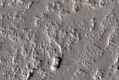 Small Shield Volcano North of Noctis Labyrinthus