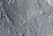 Ridges at Base of Crater Wall in Hellas Montes