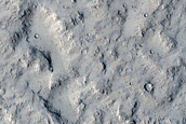 Terminus of Extended Flow South of Cerberus Tholi