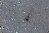 Candidate Recent Impact Site