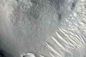 Channel in Crater