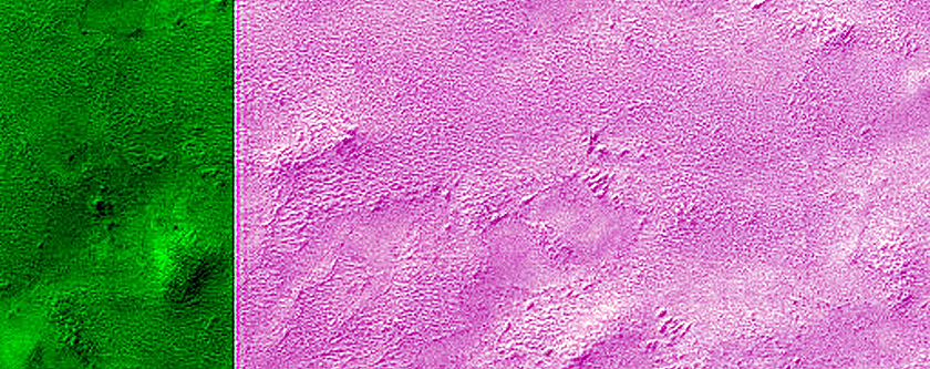 Candidate Recent Impact Site West of Promethei Rupes