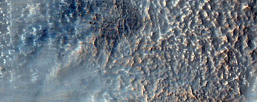 Concentric Crater Fill in Noachis Terra