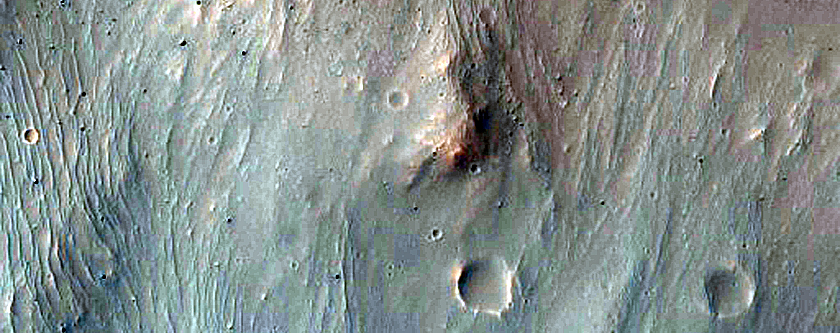Crater with Steep Slopes