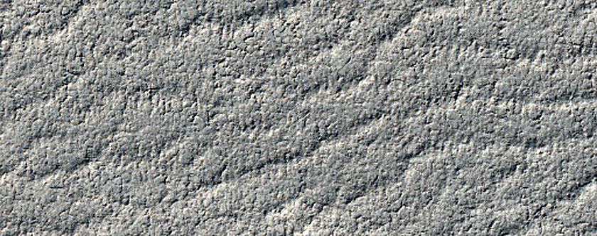 Subtle Topography on South Polar Layered Deposits