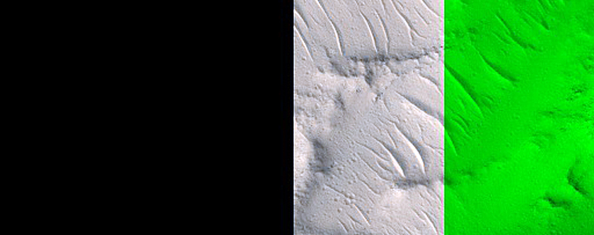 North Branch of Kasei Valles East of Labeatis Mensa
