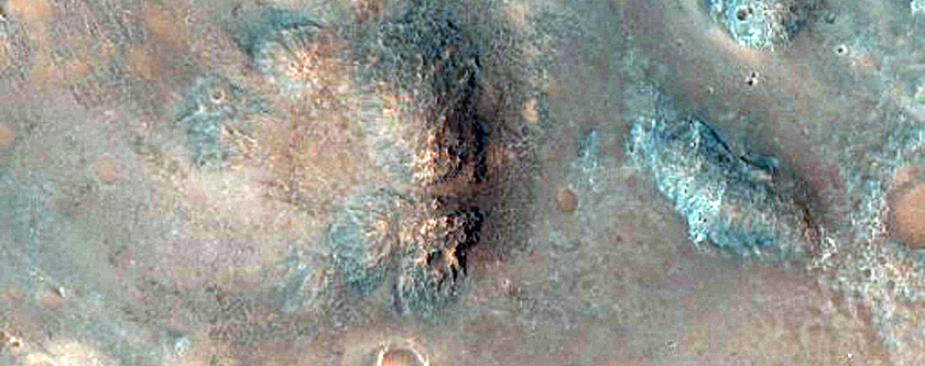 Crater with Steep Slopes