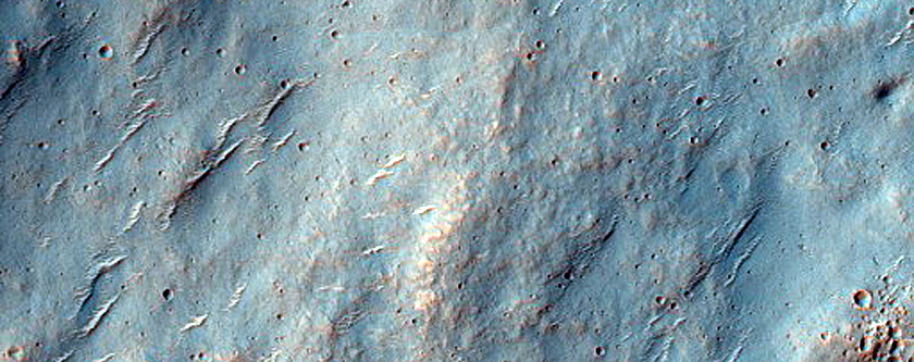 Area between Craters in Terra Cimmeria