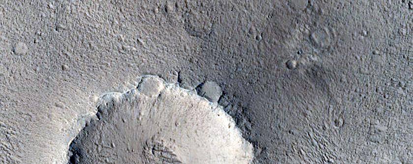 Candidate Recent Impact Site in Tuscaloosa Crater