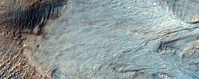 Monitor Slopes of Crater within Newton Crater