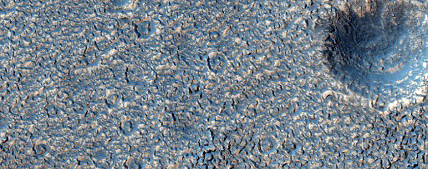 Channel in Warrego Valles
