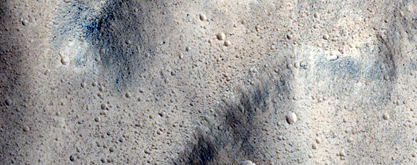 Slump in Kasei Valles