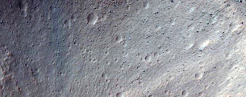 Crater with Steep Slopes