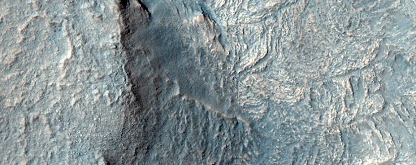 Surface Features in Hellas Planitia