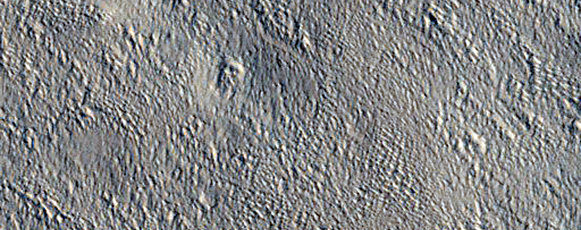 Portion of Lobe off North Side of Pavonis Mons
