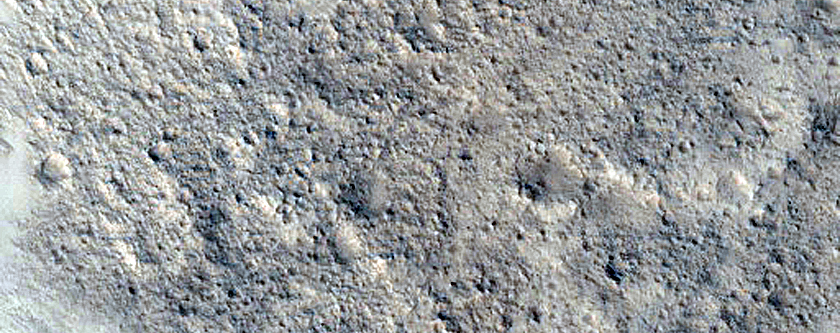 Western Arabia Terra Crater Secondary Craters
