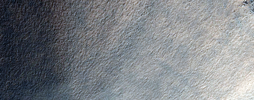 Well-Preserved 2-Kilometer Impact Crater in South Noachis Terra