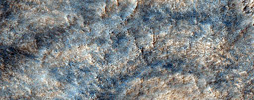 Mounds in Hellas Planitia